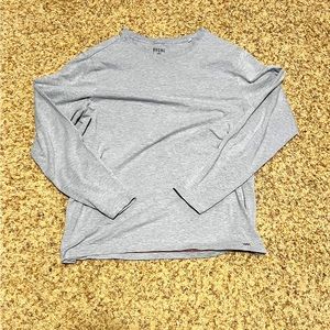 RHONE Shirt Mens Large Gray Essentials Casual Stretch Training Workout Adult